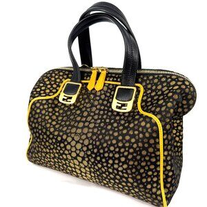 Fendi Chameleon Jacquard Satchel